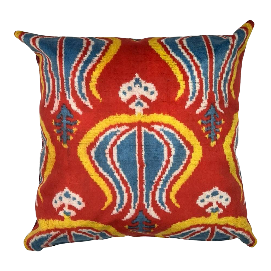 Pasargad Turkish Style Ikat Pillow 20'' X 20''